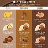 Danessa Myricks Beauty Yummy Skin Blurring Balm Powder - Компактное кремовое тональное основание, 18 г, оттенок 6 - Tan With Neutral Undertones — фото 3