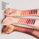 MAC Cosmetics Locked Kiss Ink 24HR Lipcolour - Долговременная матовая помадка в жидкой форме, 4 мл, оттенок Gracious — фото 4