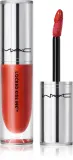 MAC Cosmetics Locked Kiss Ink 24HR Lipcolour - Долговременная матовая помадка в жидкой форме, 4 мл, оттенок Brazen — фото 1