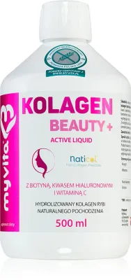 MyVita Kolagen Beauty - Раствор для красивых волос, кожи и ногтей, 500 мл