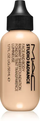 MAC Cosmetics Studio Radiance Face and Body Radiant Sheer Foundation - легкий тональный крем для лица и тела, 50 мл