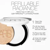 NARS Light Reflecting Powder Luminizer - Розовый хайлайтер для лица, 6 г, оттенок EROS — фото 8