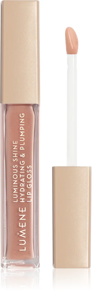 Lumene Luminous Shine - Увлажняющий блеск для губ, 5 мл, оттенок 1 Pale Honey