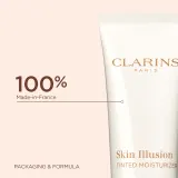 Clarins Skin Illusion Tinted Moisturizer - Крем тонирующий SPF 25, 40 мл, оттенок 08 — фото 7