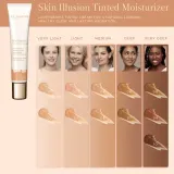Clarins Skin Illusion Tinted Moisturizer - Крем тонирующий SPF 25, 40 мл, оттенок 05 — фото 4