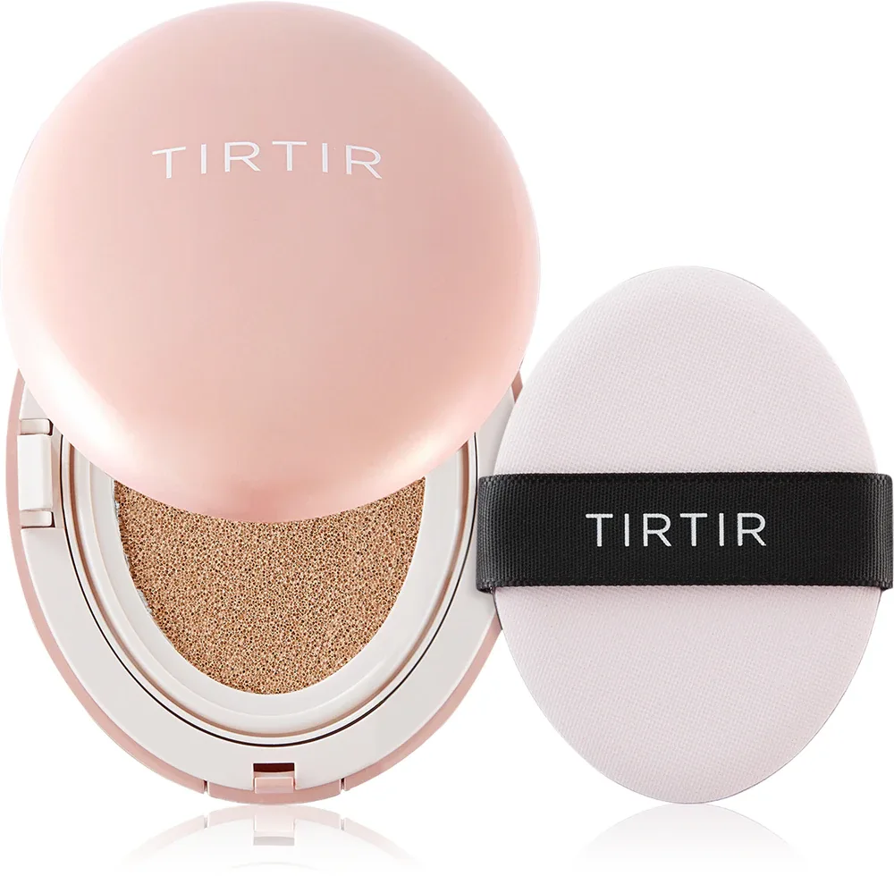 TIRTIR Mask Fit Aura Cushion Mini - Матирующий макияж в губке, 4 г, оттенок 24N Latte