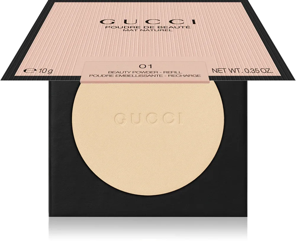 Gucci Gucci Beauty Poudre De Beaute Matte Powder - Пудра матирующая наполнение, 10 г, оттенок 01