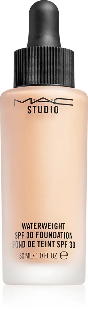 MAC Cosmetics Studio Waterweight SPF 30 Foundation - Легкий увлажняющий тональный крем SPF 30, 30 мл, оттенок NW 15
