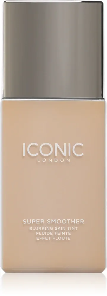 ICONIC London Super Smoother Blurring Skin Tint - Легкое увлажняющее тональное средство, 30 мл, оттенок Warm Light