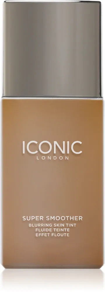 ICONIC London Super Smoother Blurring Skin Tint - Легкое увлажняющее тональное средство, 30 мл, оттенок Golden Deep
