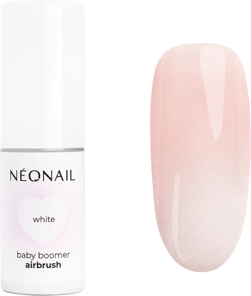 NEONAIL Baby Boomer Airbrush - Пудровое окрашивающее средство для ногтей, 5 г, оттенок White