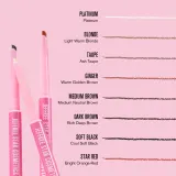 Jeffree Star Cosmetics Brow Designer Pencil - Точный карандаш для бровей, 0 г, оттенок Platinum — фото 7