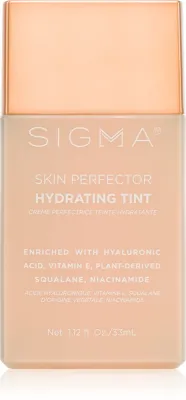 Sigma Beauty Skin Perfector Hydrating Tint - Натуральный увлажняющий тонирующий крем, 33 мл