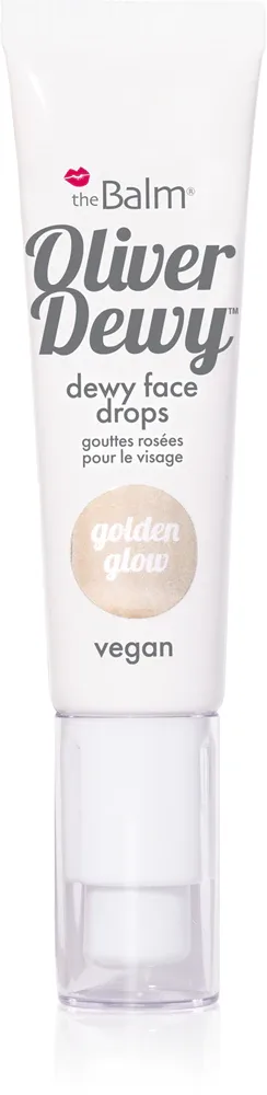 theBalm Oliver Dewy Face Drops - Жидкий хайлайтер, 28 мл, оттенок Golden Glow