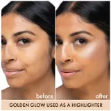 theBalm Oliver Dewy Face Drops - Жидкий хайлайтер, 28 мл, оттенок Golden Glow — фото 7