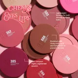 3INA The No-Rules Powder - Многофункциональный косметический продукт для макияжа глаз, губ и лица, matte bronzer, 8 г, оттенок 362 - Classic soft pink, matte — фото 4