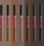 NYX Professional Makeup Zero To Brow Gel - Гель для бровей с аппликатором, 2 мл, оттенок 03 Taupe — фото 2
