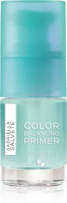 Gabriella Salvete Color Balancing Primer - База под макияж с экстрактом зелёного чая, уменьшающая покраснения, 15 мл