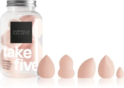 Gabriella Salvete Tools Take Five - Набор аппликаторов для лица, 5 шт, оттенок Light Orange