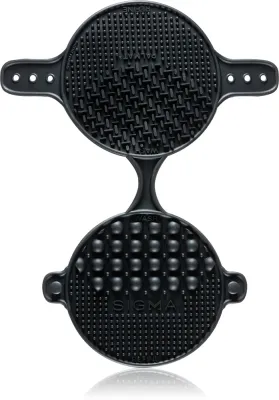 Sigma Beauty PALMAT - Силиконовая тарка для очистки кистей 2 в 1, 1 шт