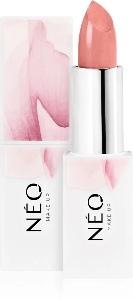 NEO MAKE UP Intense Serum Sheer Lipstick - Кремовая помада для увлажнения, 4 г, оттенок 01 Honey Veil