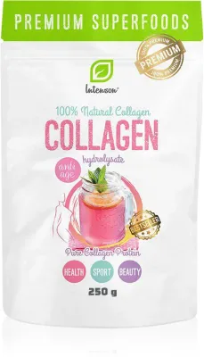Intenson Collagen + Hyaluronic acid - Напиток коллагеновый мгновенный красивые волосы, кожа и ногти