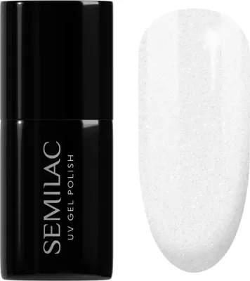 Semilac UV Hybrid Black & White - Гибридный лак для ногтей, 7 мл