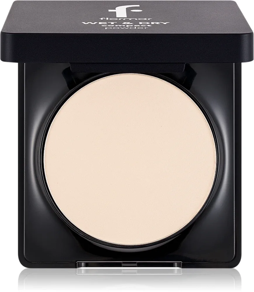 flormar Wet & Dry Compact Powder - Пудра для лица в компакте, выравнивающая тона., 10 г, оттенок 004 Sandy Vanilla