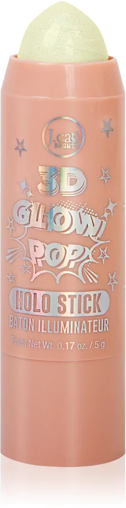 J.Cat Beauty 3D Glow Pop - Карандаш для подсветки, 5 г, оттенок 101 Metamorphic Gold