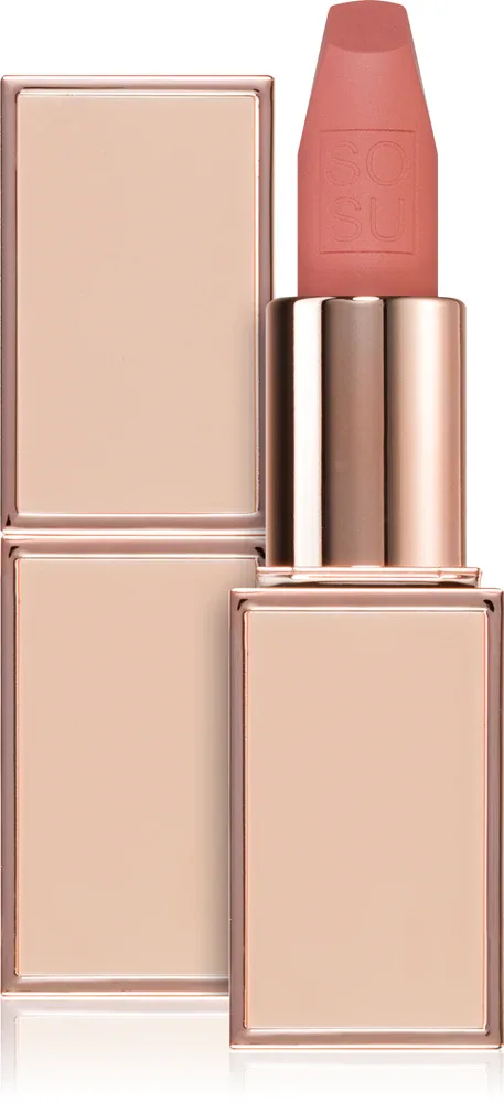 SOSU Cosmetics Matte Lipsticks - Матовая помада, оттенок Naive Nude