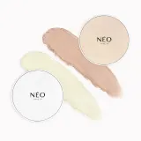 NEO MAKE UP Intense Serum Blurring Beauty Balm - Компактный крем BB SPF 30, 10 г, оттенок 00 Transparent — фото 2