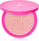 Jeffree Star Cosmetics Skin Frost Highlighter - Пудровый компактный хайлайтер Peach Goddess, 16 г, оттенок Princess Cut — фото 1