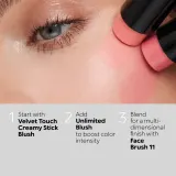 KIKO Milano Velvet Touch - Румяна в креме в стике, 10 г, оттенок 07 Natural Rose — фото 7