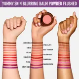 Danessa Myricks Beauty Yummy Skin Blurring Balm Powder Flushed - Тонирующий бальзам для губ и щек, 6 г, оттенок Primadonna — фото 6