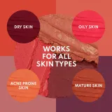 Danessa Myricks Beauty Yummy Skin Blurring Balm Powder Flushed - Тонирующий бальзам для губ и щек, 6 г, оттенок Rosé N Brunch — фото 4