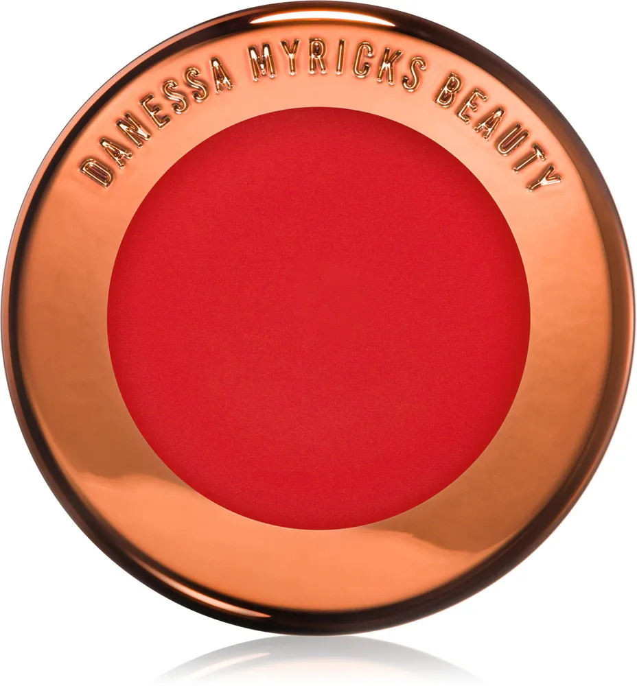 Danessa Myricks Beauty Yummy Skin Blurring Balm Powder Flushed - Тонирующий бальзам для губ и щек, 6 г, оттенок Red Velvet