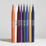 3INA The Color Pen Eyeliner - Подводка для глаз в виде карандаша, 1 мл, оттенок 100 - White — фото 5
