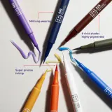 3INA The Color Pen Eyeliner - Подводка для глаз в виде карандаша, 1 мл, оттенок 850 - Blue — фото 7