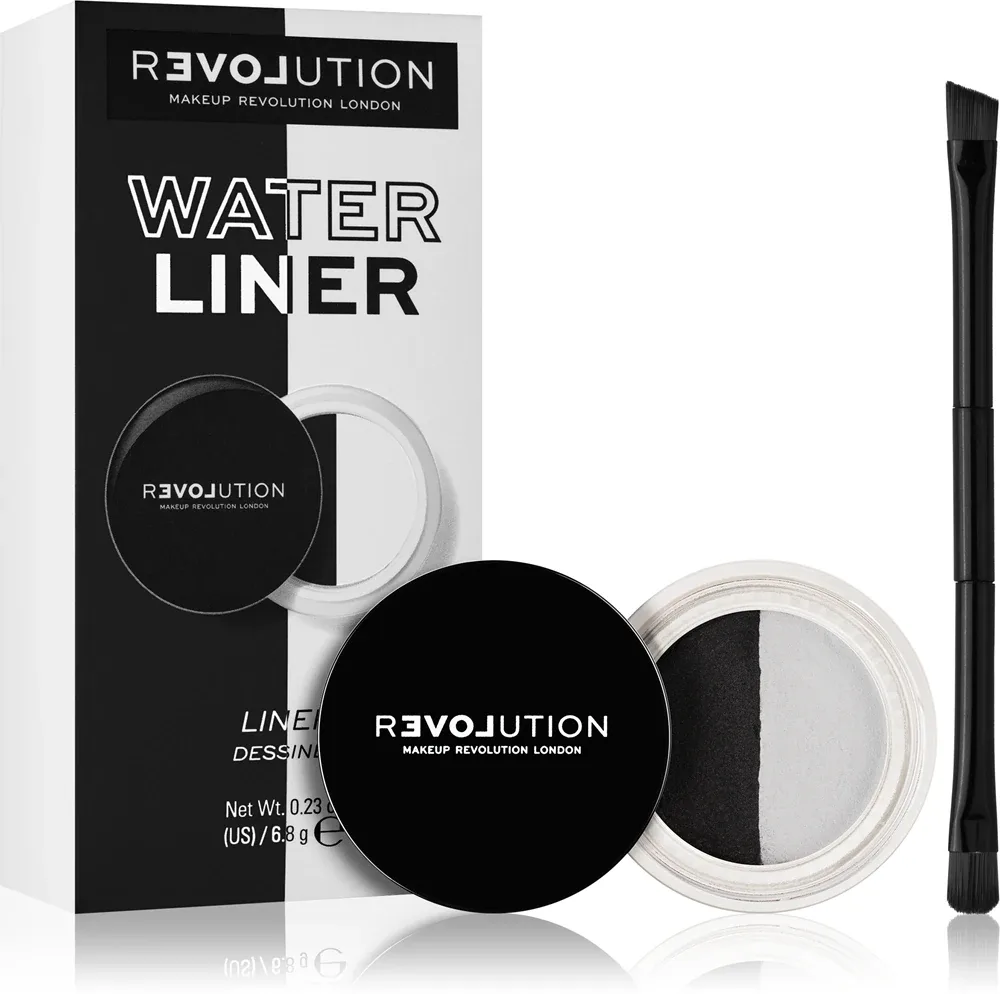 Revolution Relove Water Activated Liner - Eyeliner - Подводка для глаз, 6 г, оттенок Distinction