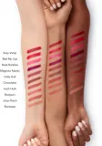 Buxom FULL-ON PLUMPING SATIN LIPSTICK - Кремовая помада для губ с эффектом увеличения, 2 мл, оттенок Sexy Vamp — фото 4