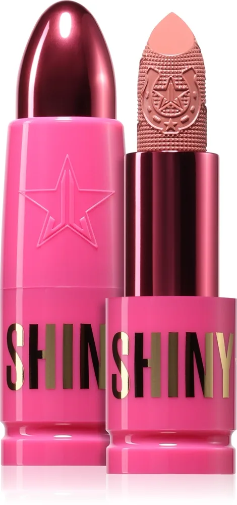 Jeffree Star Cosmetics Shiny Trap Lipstick - Кремовая помада с шелковистым финишем, 3 г, оттенок Cowboy Friction