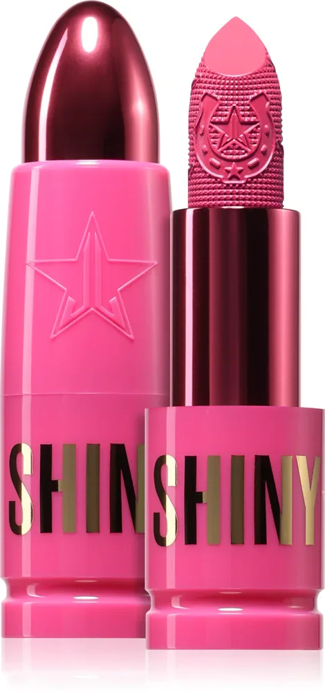 Jeffree Star Cosmetics Shiny Trap Lipstick - Кремовая помада с шелковистым финишем, 3 г, оттенок Cotton Candy Queen
