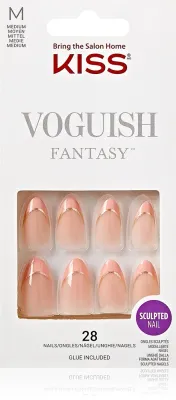 KISS Voguish Fantasy French - искусственные ногти, 28 шт