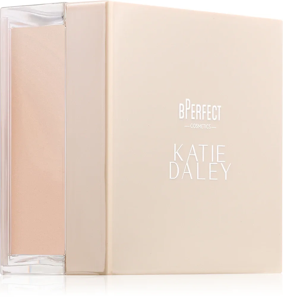 BPerfect Katie Daley Perfect Powder - Розовая светящаяся пудра, 15 г, оттенок Honeycomb