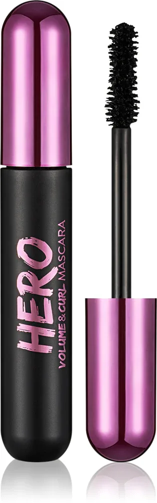flormar Hero Volume & Curl Mascara - Тушь для ресниц, увеличивающая объем Brown, 10 мл, оттенок Black