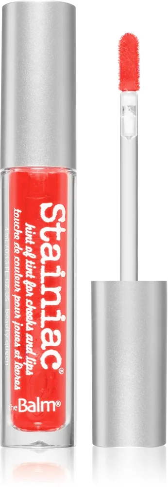 theBalm Stainiac Lip And Cheek Stain - Многофункциональный косметический продукт для макияжа губ и щек оттенок Prom Queen, 4 ml