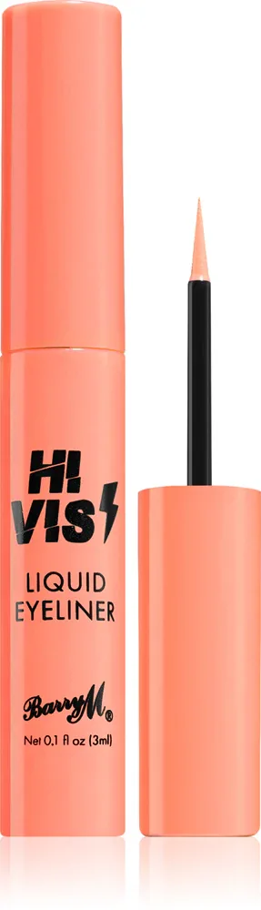 Barry M Hi Vis Neon - Подводка для глаз: eyeliner в жидкой форме, 2 мл, оттенок Fire Up