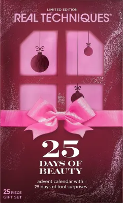 Real Techniques 25 Days Of Beauty - Адвент-календарь косметики, 25 шт