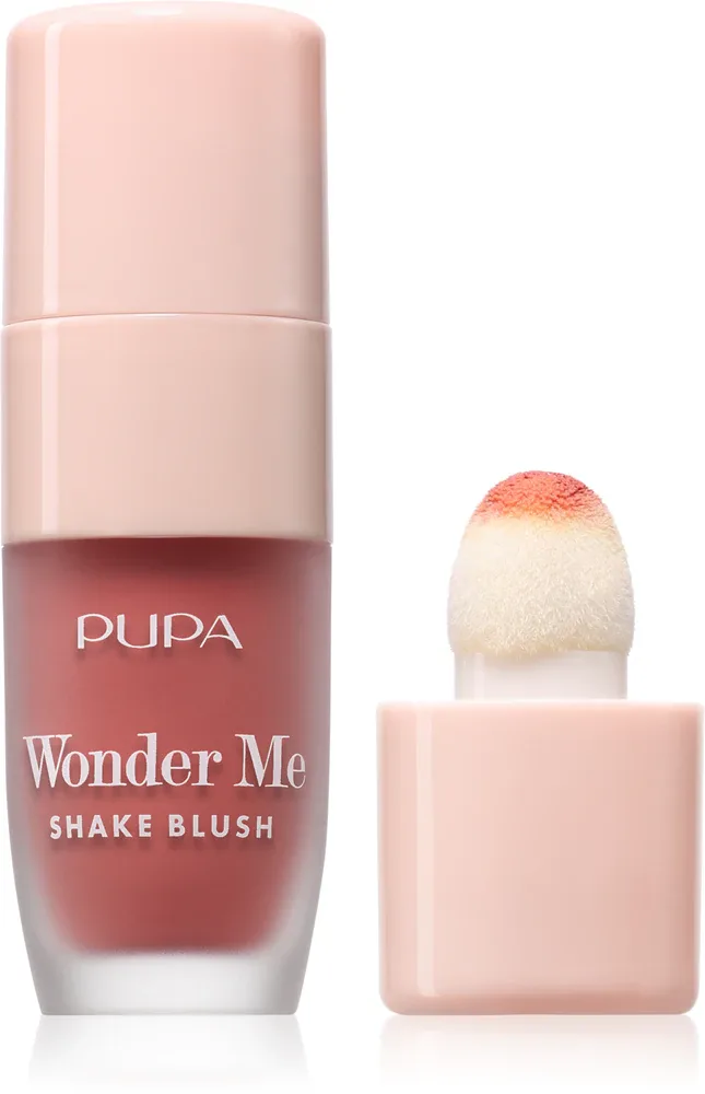 PUPA Milano Wonder Me Shake Blush - Румяна в креме с отбеливающим эффектом, 5 мл, оттенок 001
