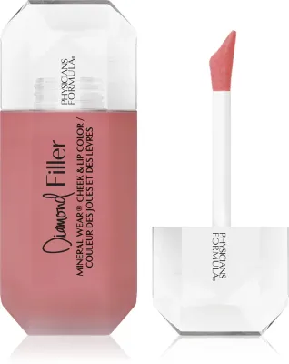Physicians Formula Mineral Wear Diamond Filler - Бальзам для губ и щек, 7 мл, оттенок Radiant Pink